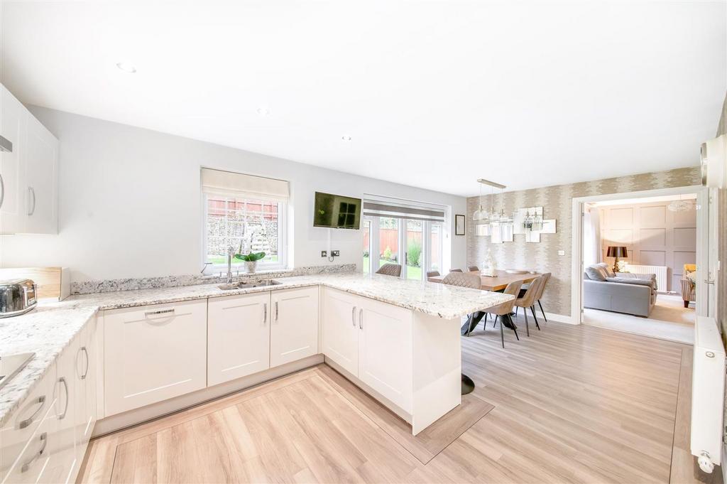 Dining living kitchen