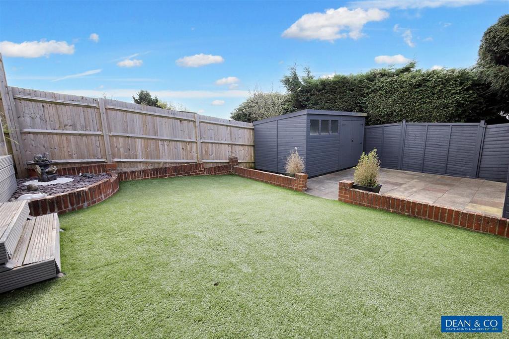 Rear garden