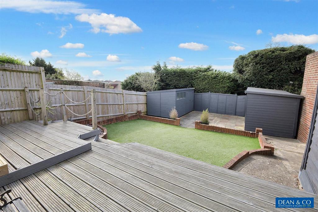 Rear garden
