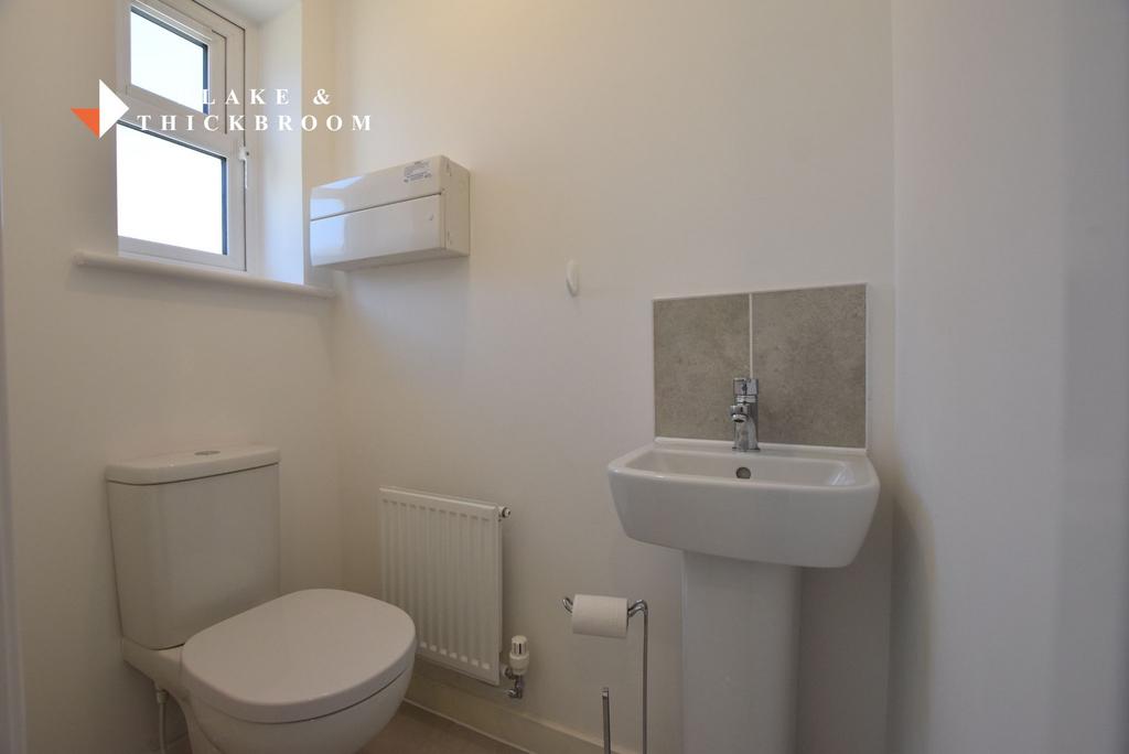 Ground floor cloakroom