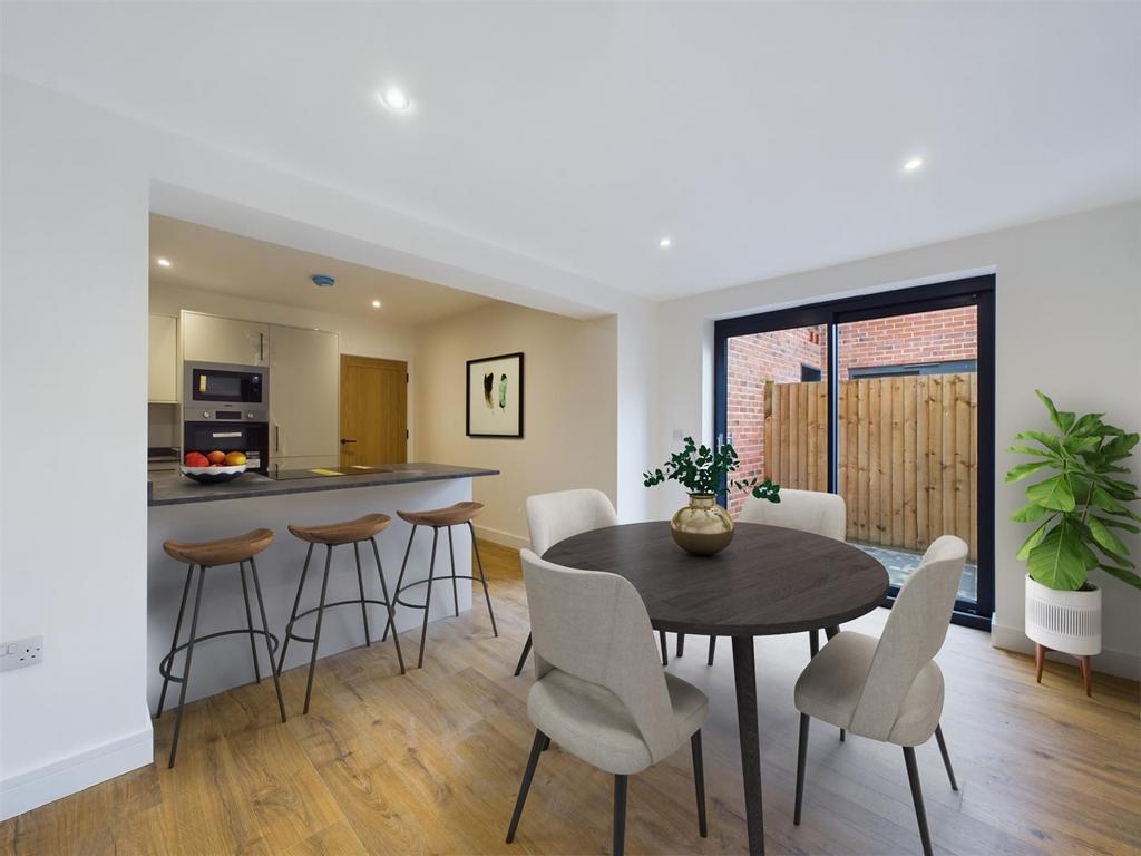Living dining area