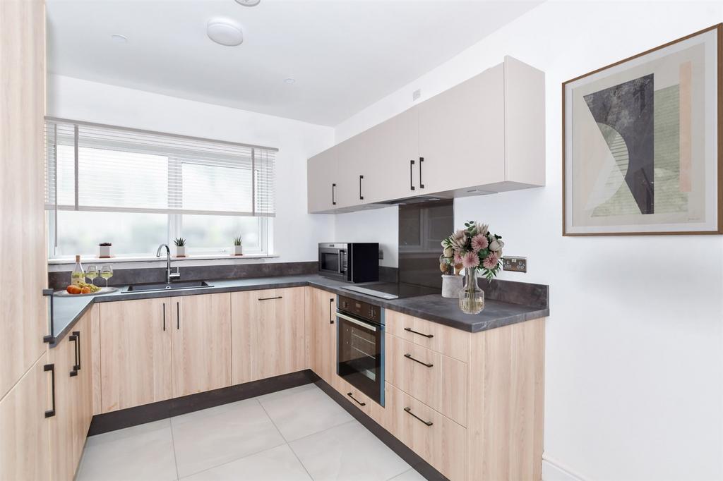 Kitchen (Staged)