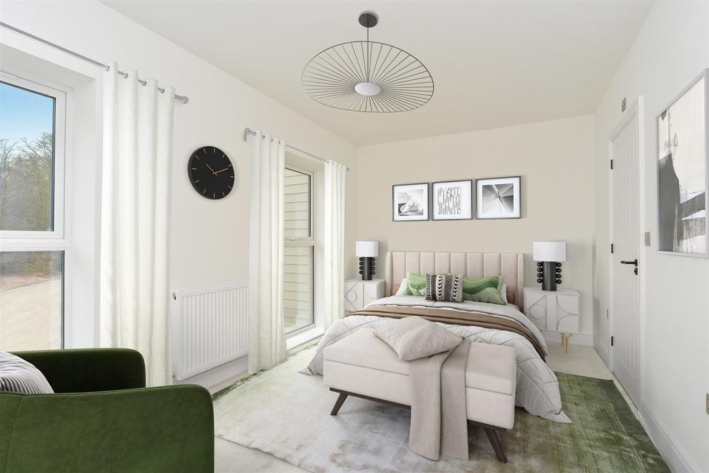 Bedroom 1 (Staged)
