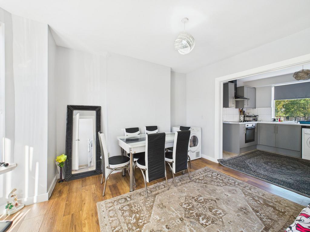 Lounge through to Kitchen