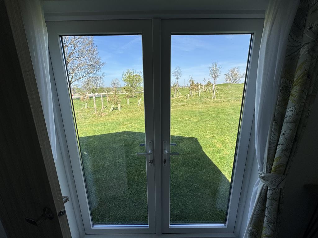 Master Bedroom rear doors