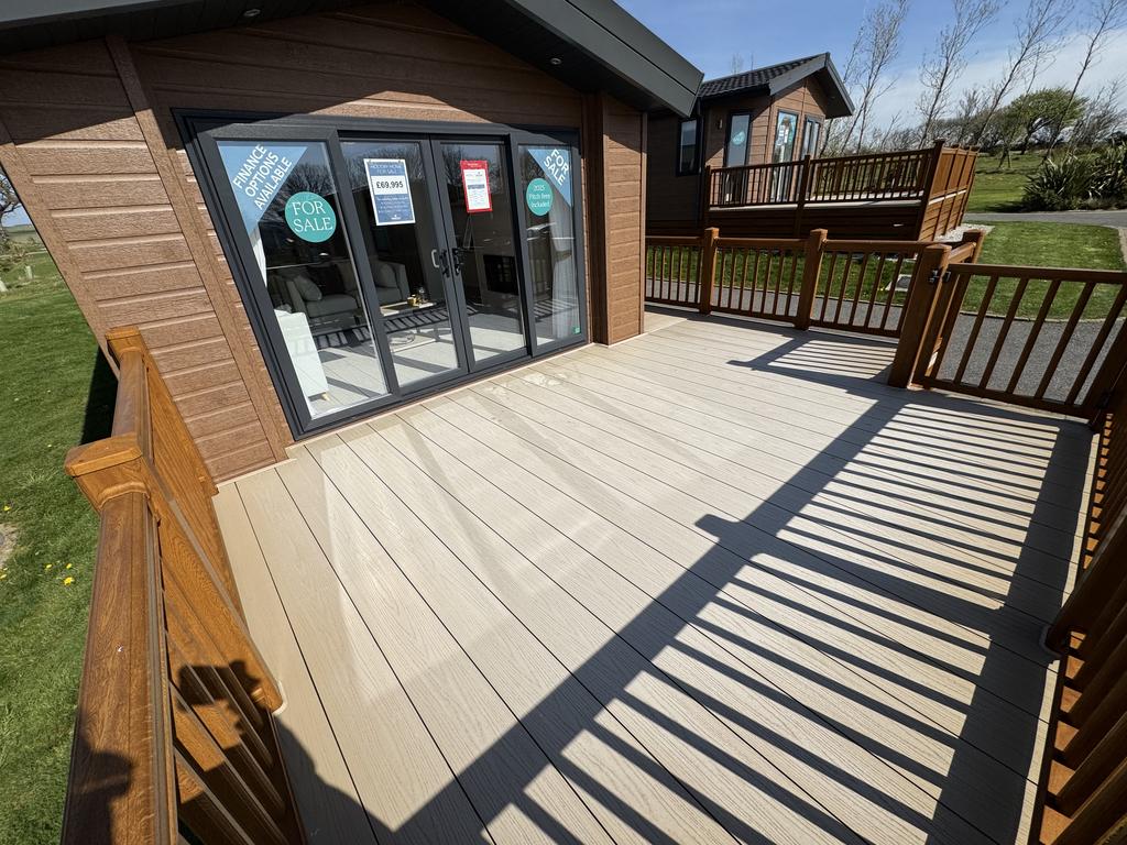 Sundeck and front doors