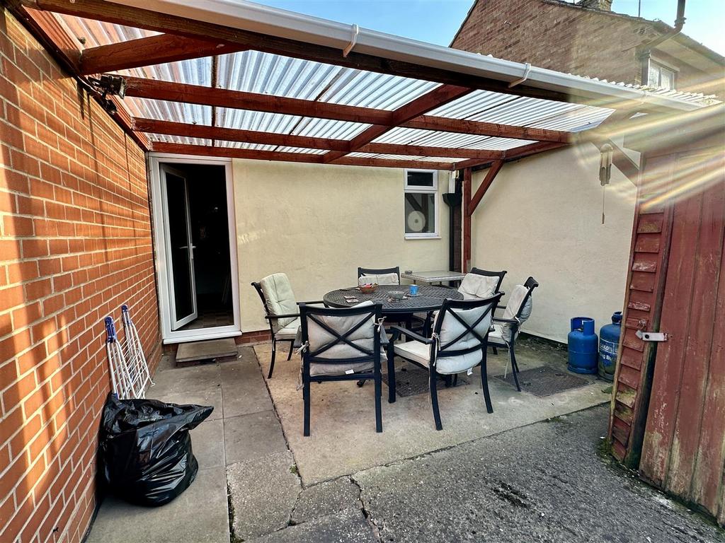 Covered patio