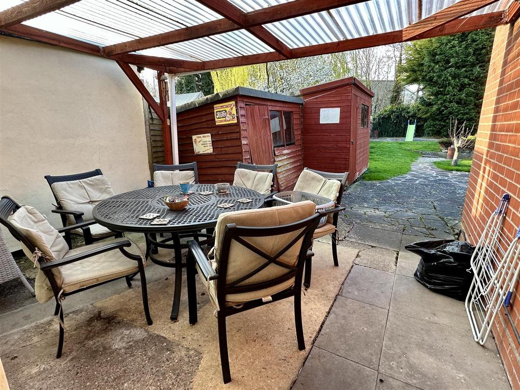 Covered patio