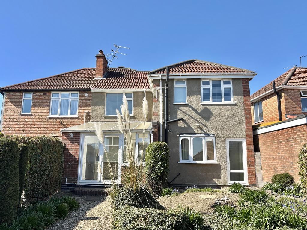 Rear of Property