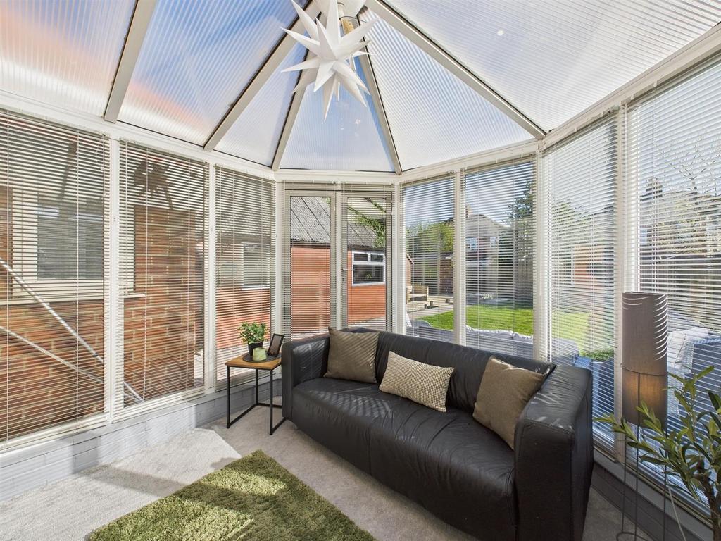 Upvc conservatory: