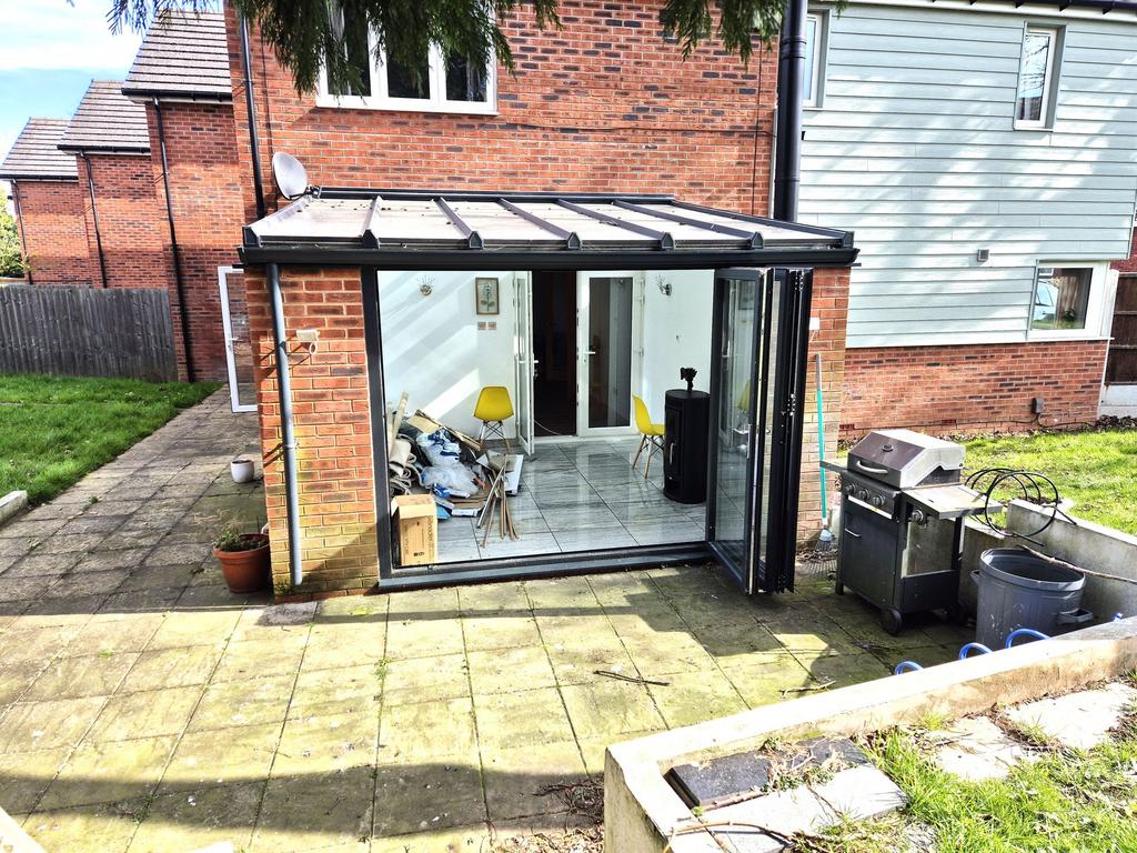 Rear garden