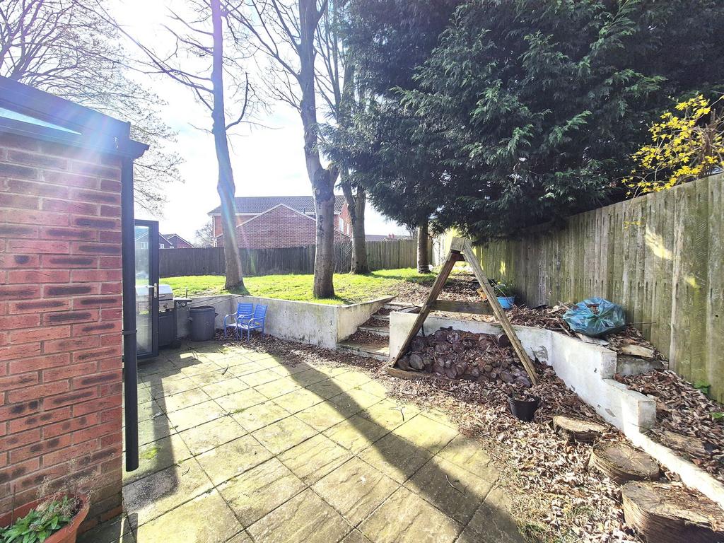 Rear garden