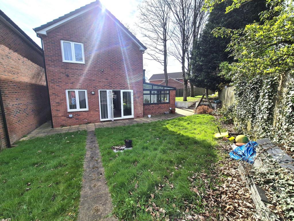 Rear garden