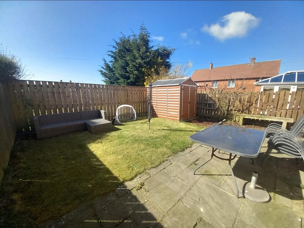 Rear garden