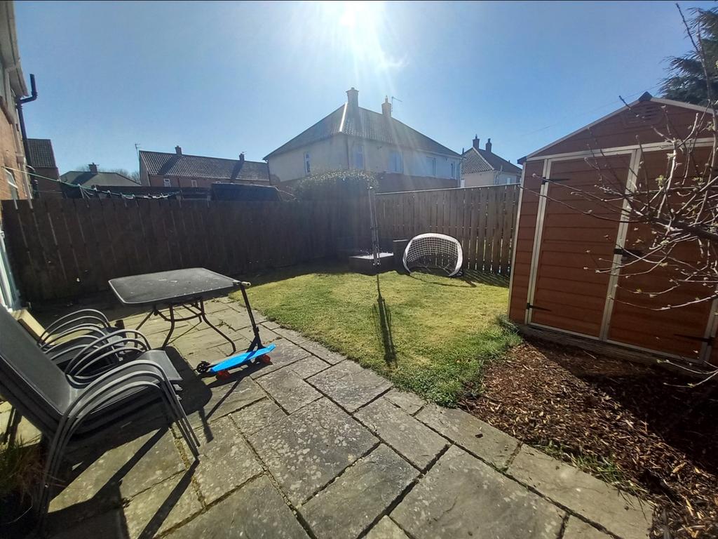 Rear garden
