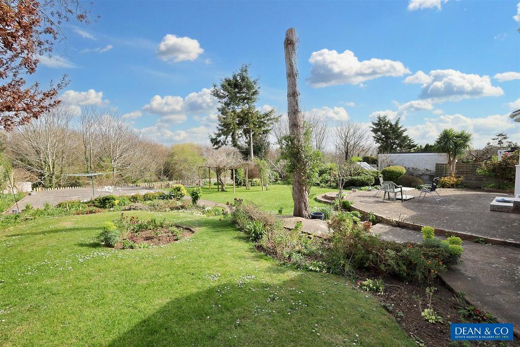 Rear garden