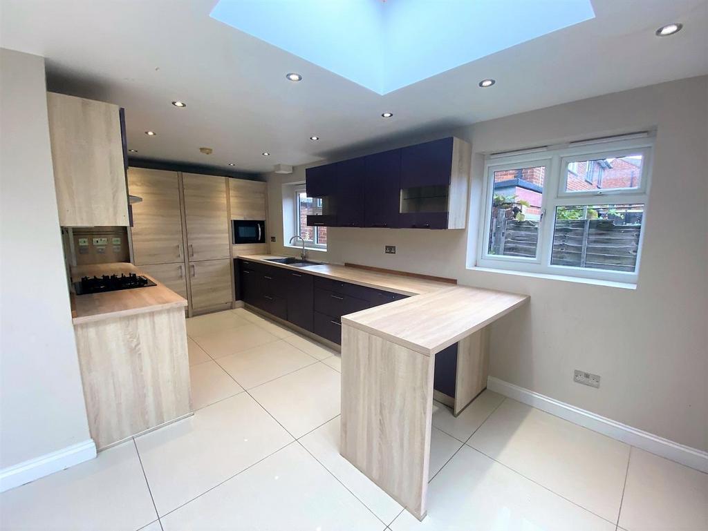 Kitchen, open plan living