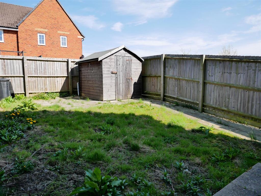 Rear enclosed garden