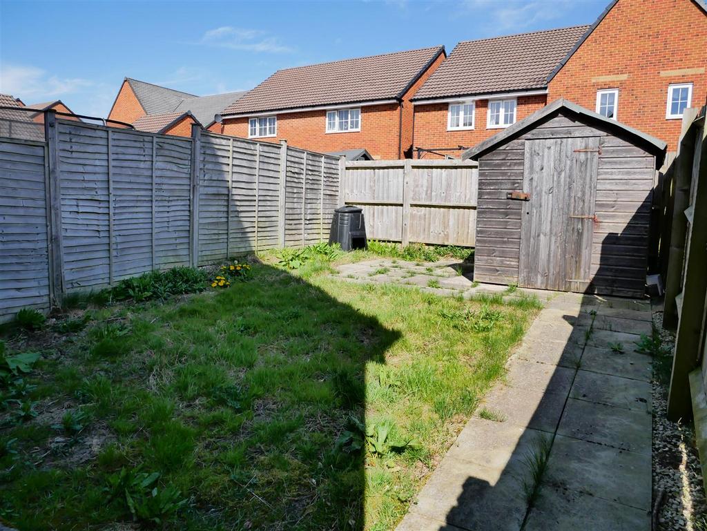 Rear enclosed garden
