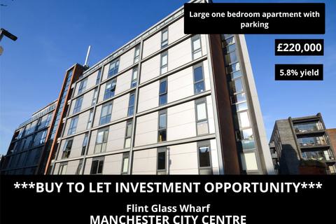 1 bedroom apartment for sale, Flint Glass Wharf, Manchester M4