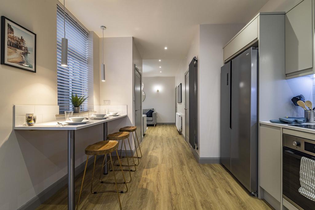 Breakfast bar area