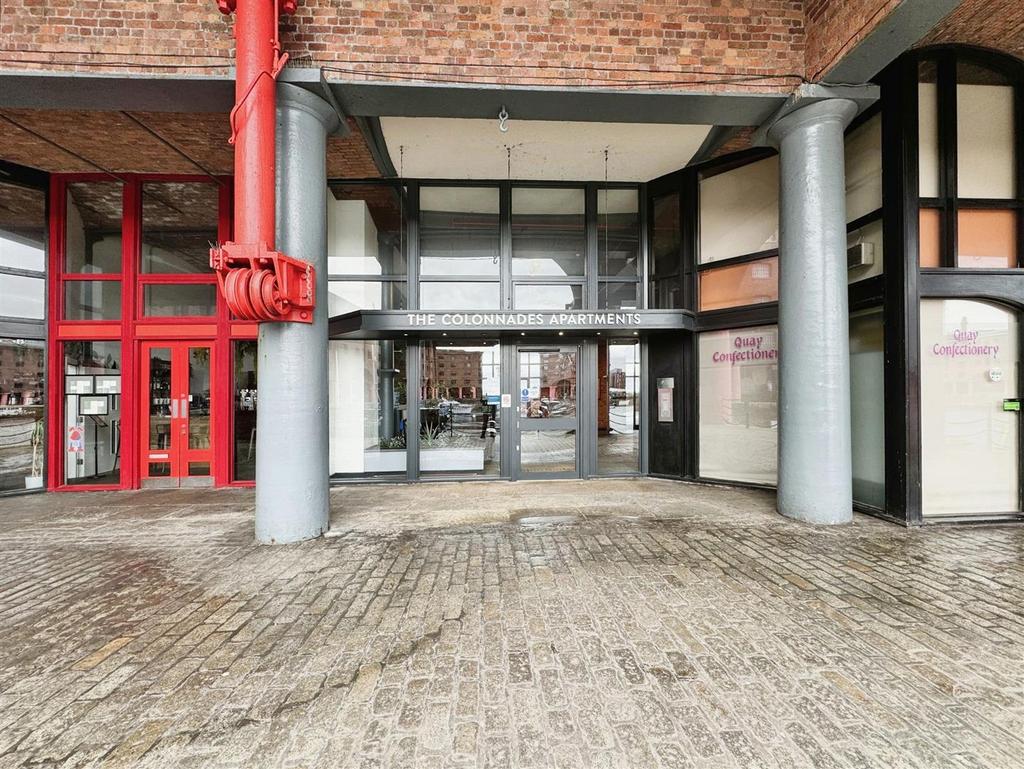 Dockside entrance