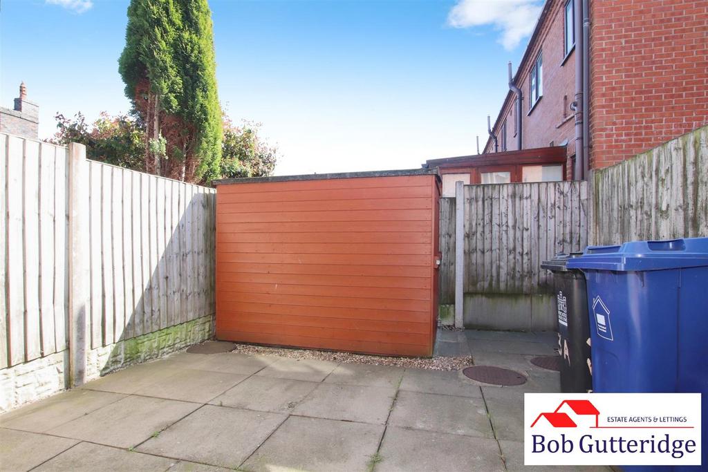 Enclosed rear garden