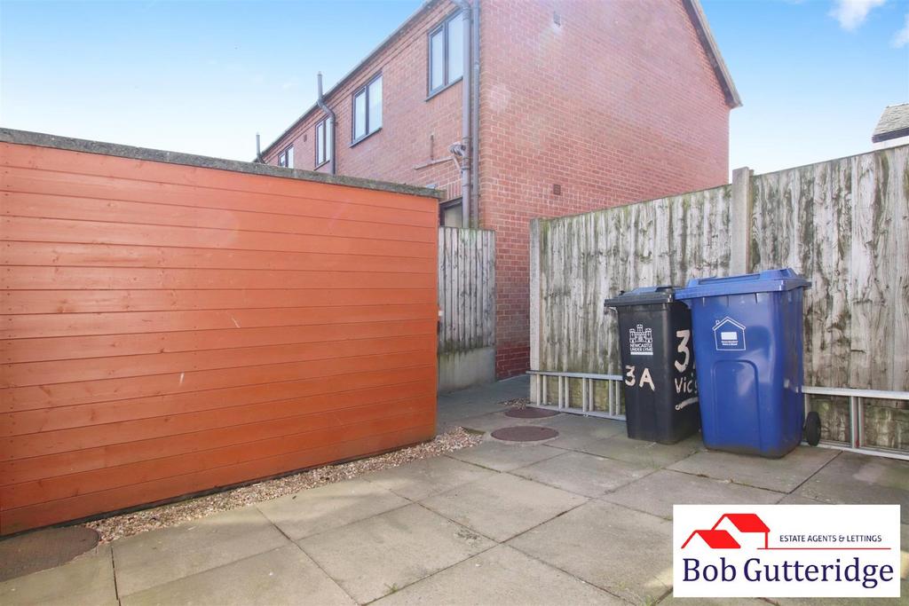 Enclosed rear garden
