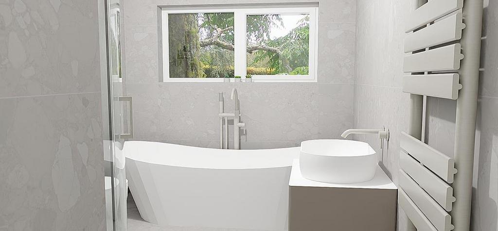 Example main bathroom