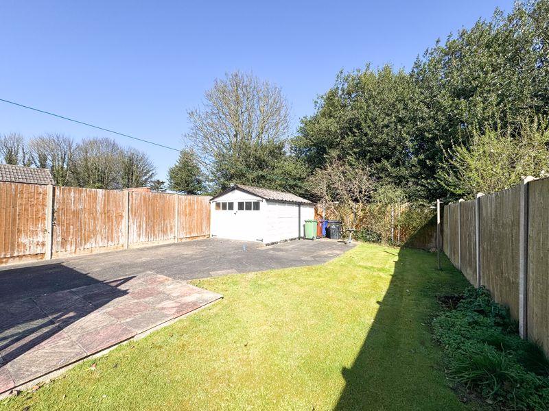 Rear garden