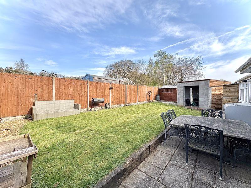 Rear garden