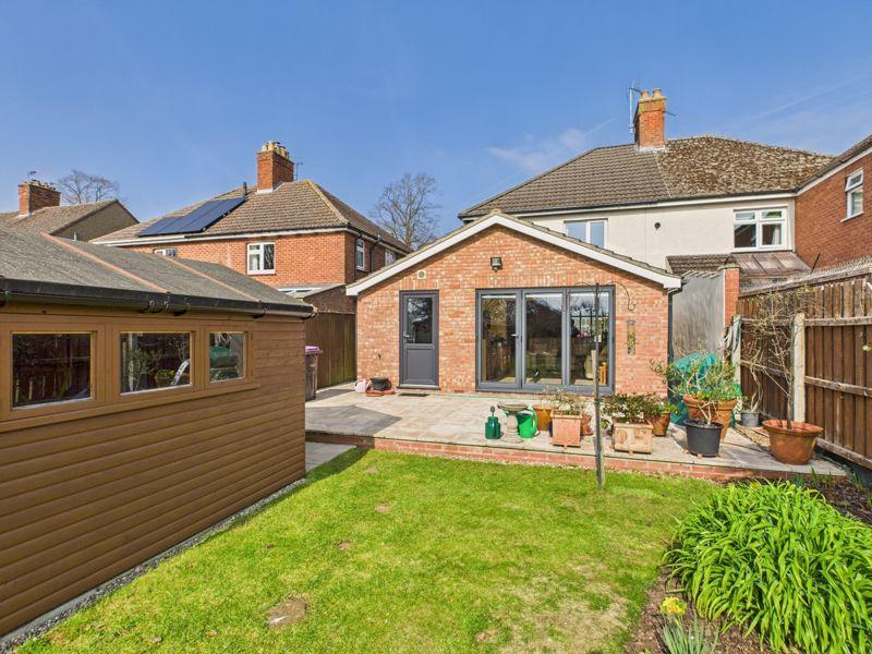 Rear of Property