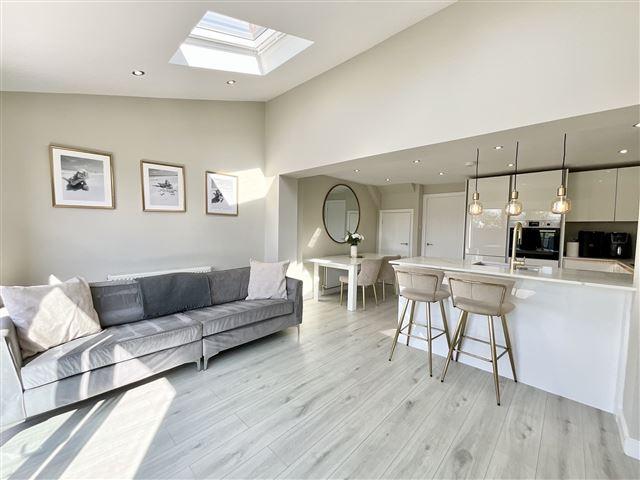 Living/kitchen/dining space