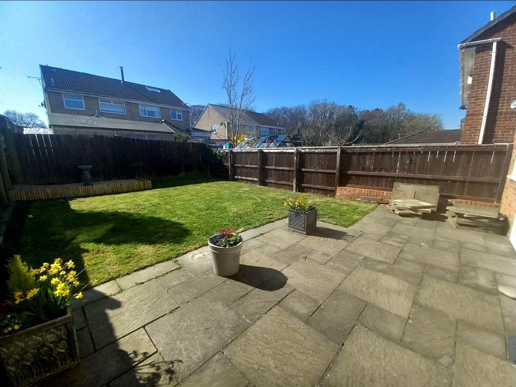 Rear garden