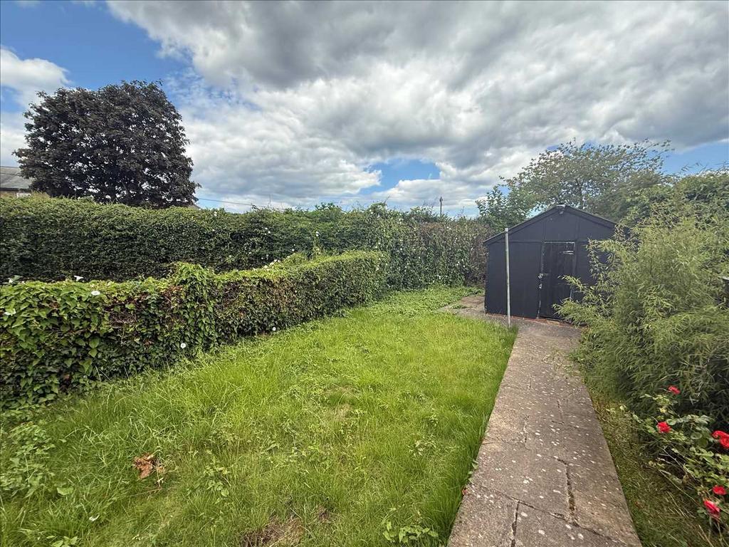 Rear garden