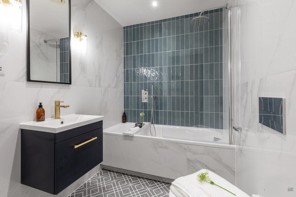 Show home bathroom