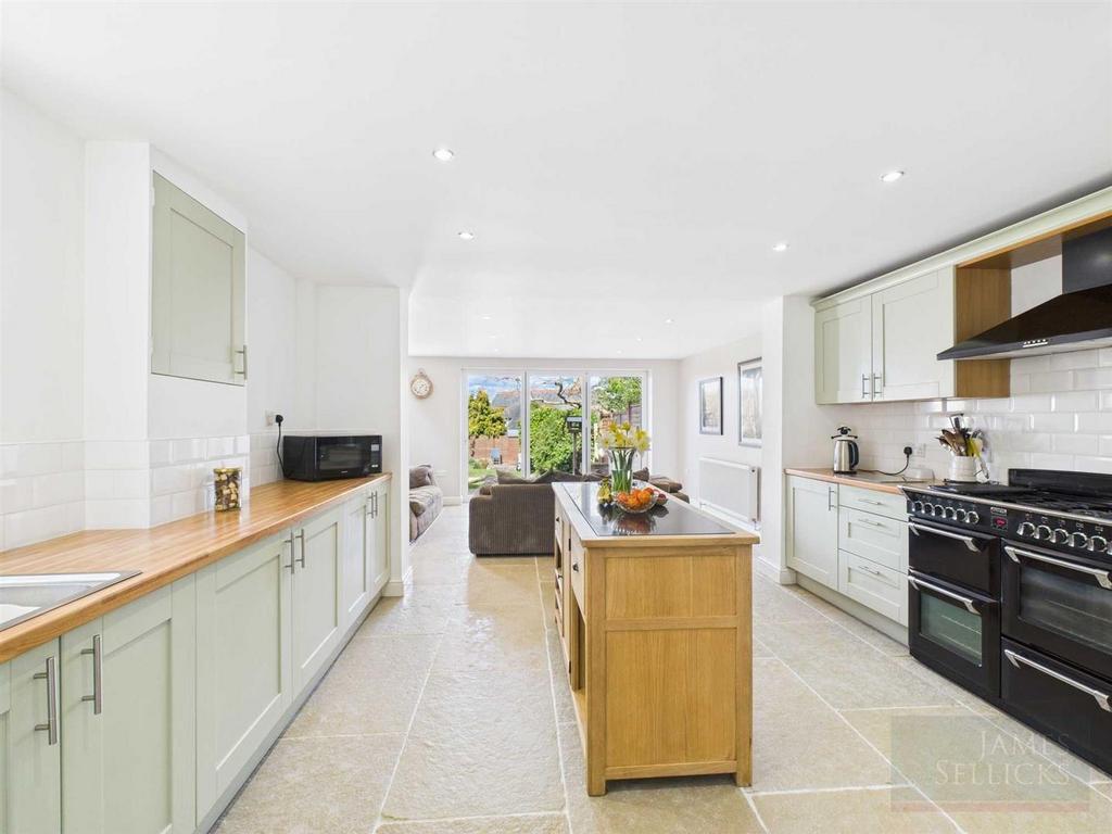 Open plan living kitchen