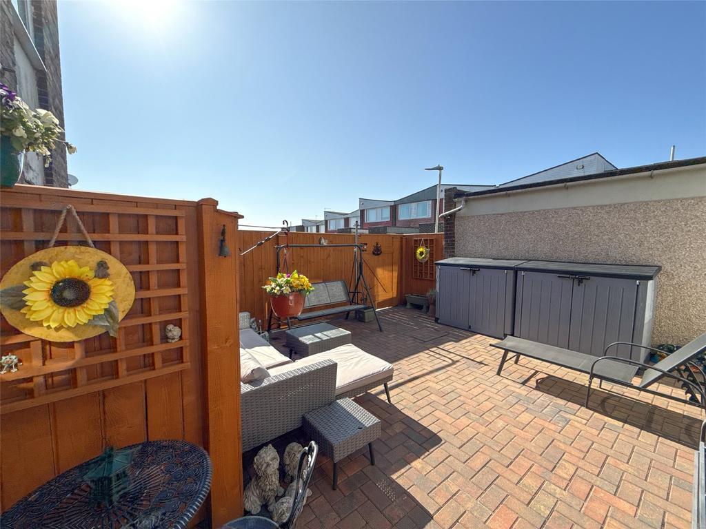 Rear Patio
