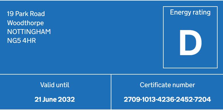 Energy Performance Certificate