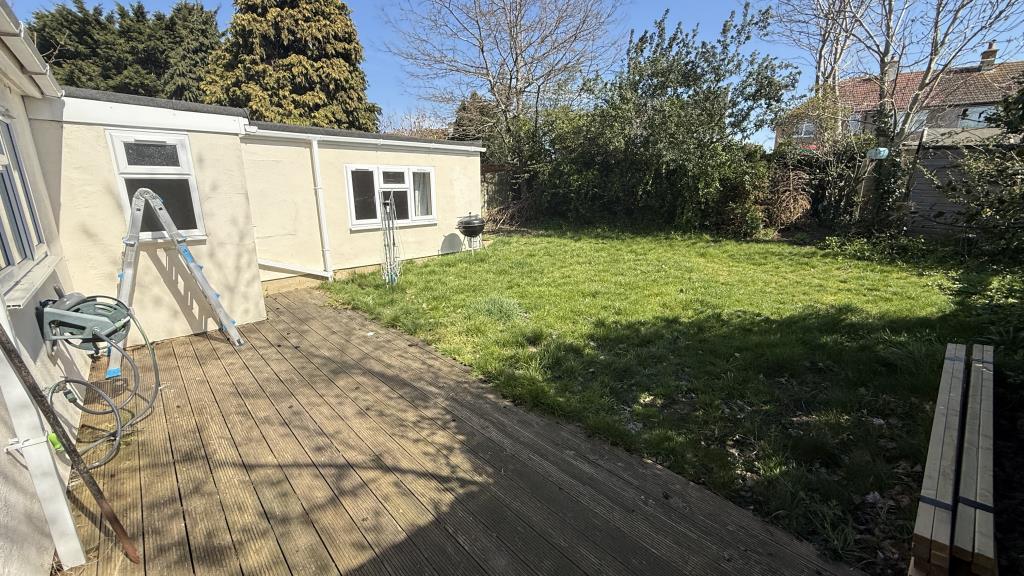 External view of garden from back door of property