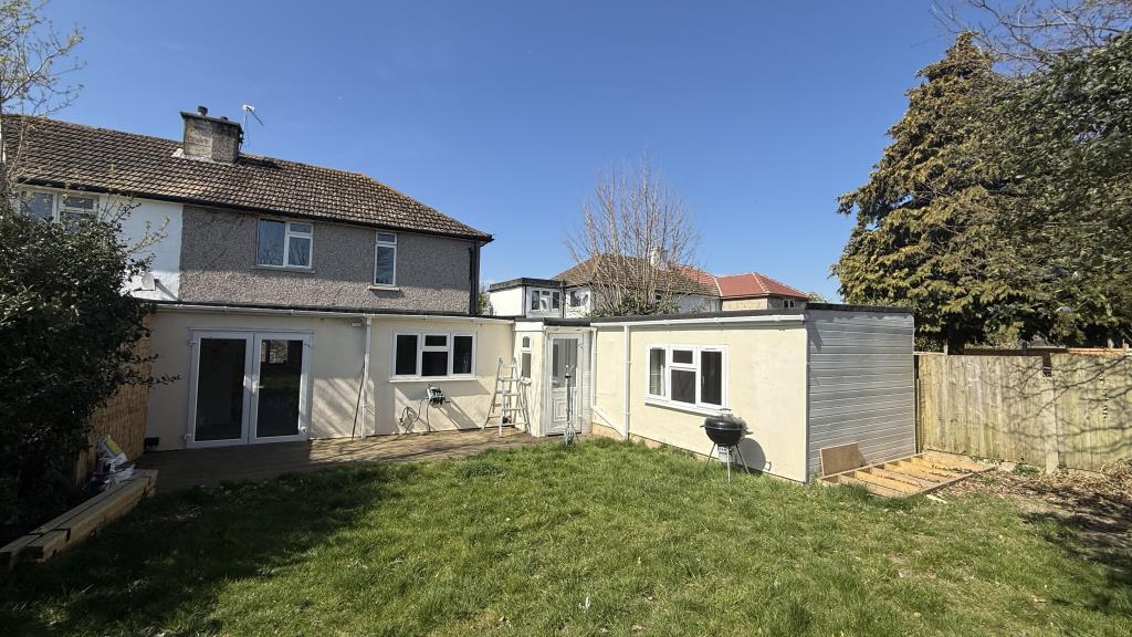External view of back of property and annexe