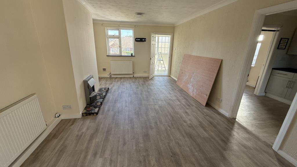 Internal view of main living area from rear