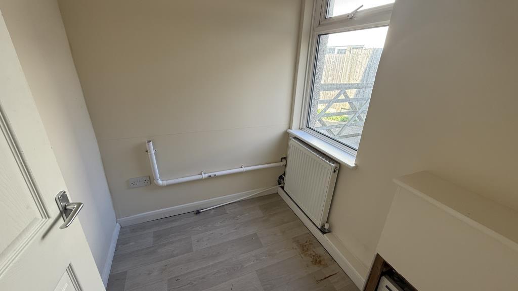 Internal view of utility room in main house