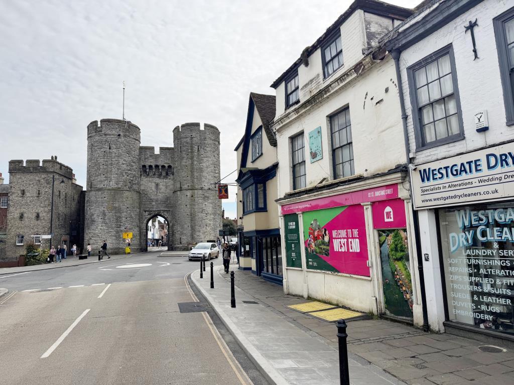 Front of property looking towards Westgate Tower