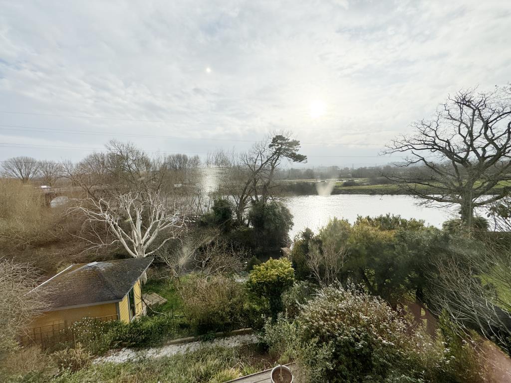 View from the living room & dining room