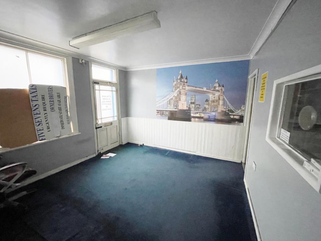 Front waiting room of the old taxi office