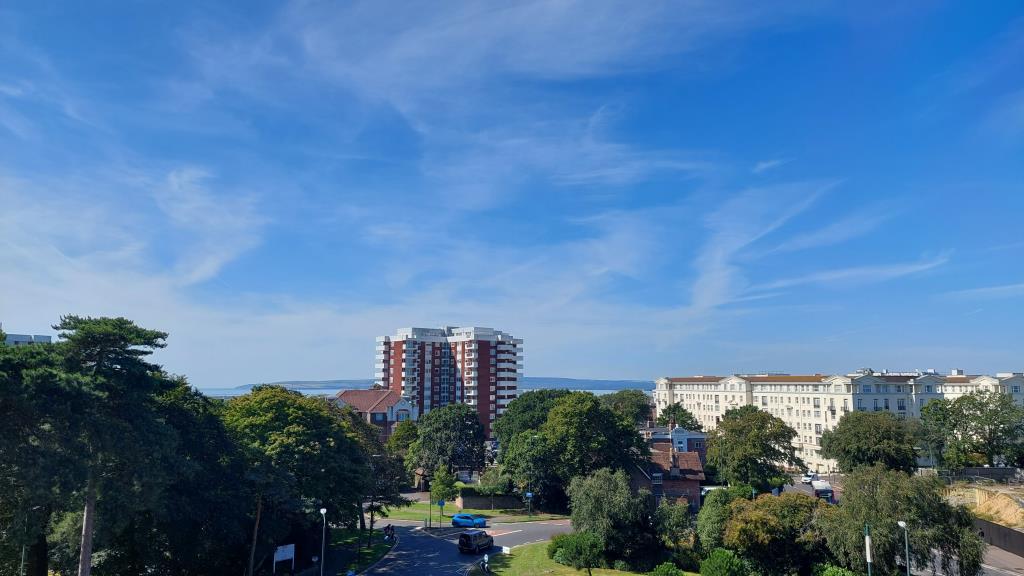 Drone photo of the block from afar