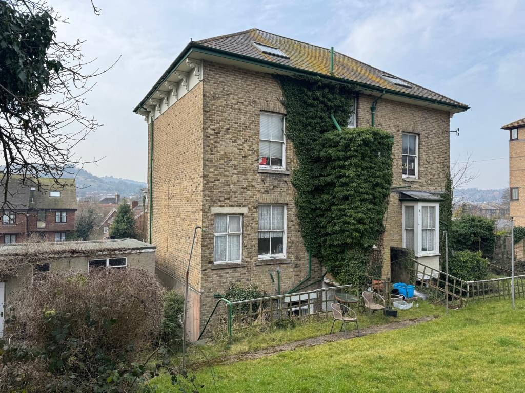 Rear of property