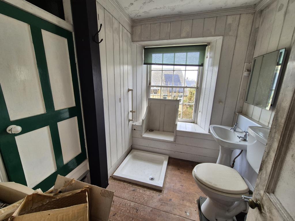 Shower room and W.C.