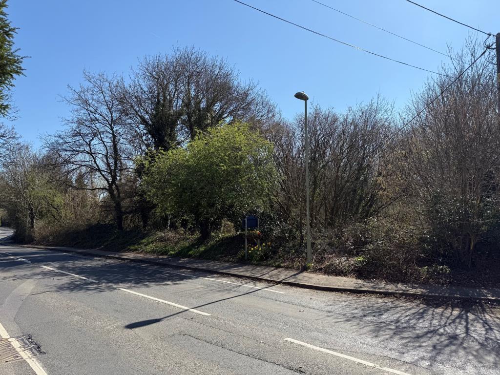 The site from the main road